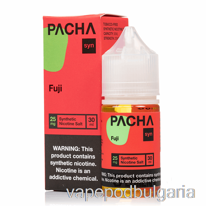 Vape 10000 Дръпки Fuji - Pachamama Salts - 30ml 25mg